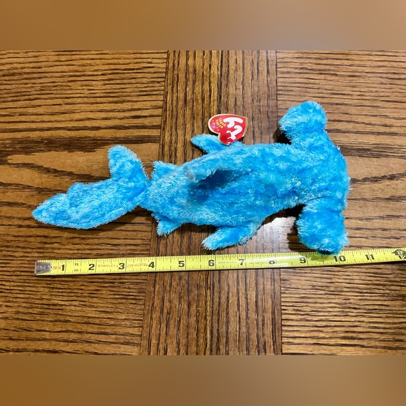 Ty Sledge the shark beanie baby from 2002 - Picture 11 of 11
